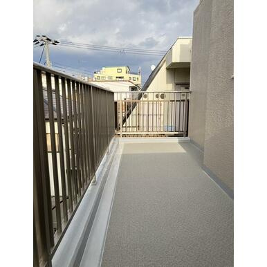 神戸市東灘区田中町３丁目の賃貸マンションのバルコニー