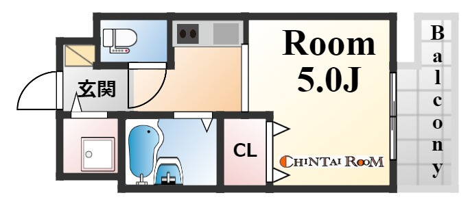 レファインドカスガノミチの間取り