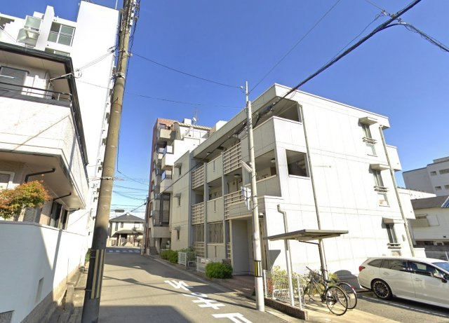 神戸市東灘区御影本町６丁目のアパートの外観