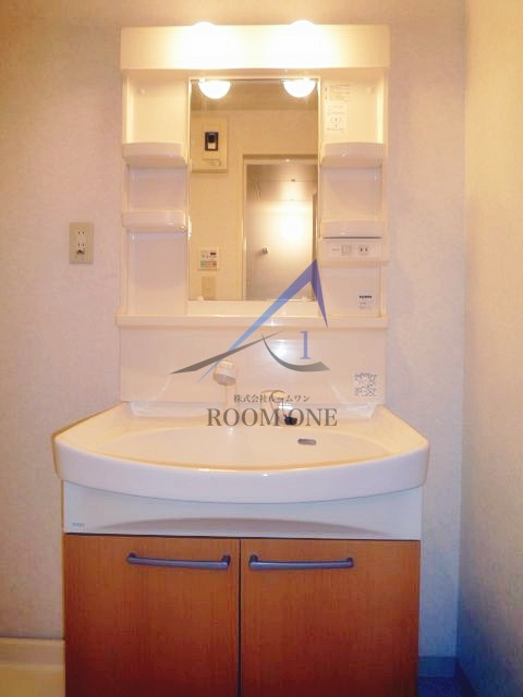 グランディール(松戸)の洗面所|洗面台です。