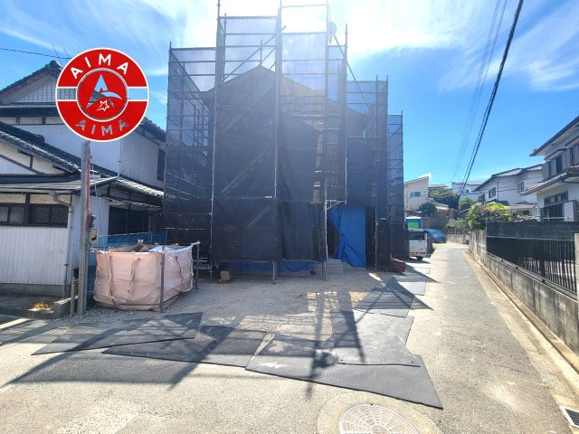 福岡市南区野多目6丁目第4-1棟（1号棟）の外観|デザイン性のある外観です。