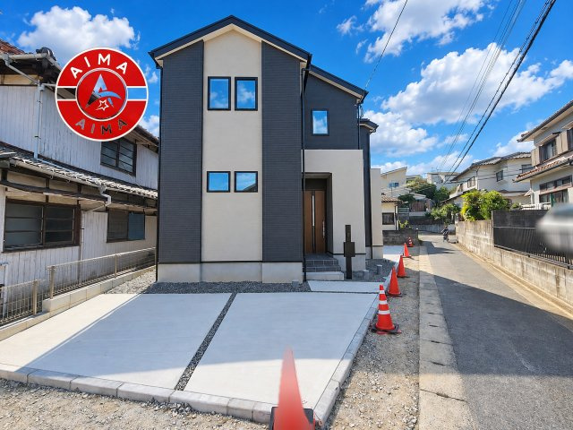 福岡市南区野多目6丁目第4-1棟（1号棟）の外観|デザイン性のある外観です。
