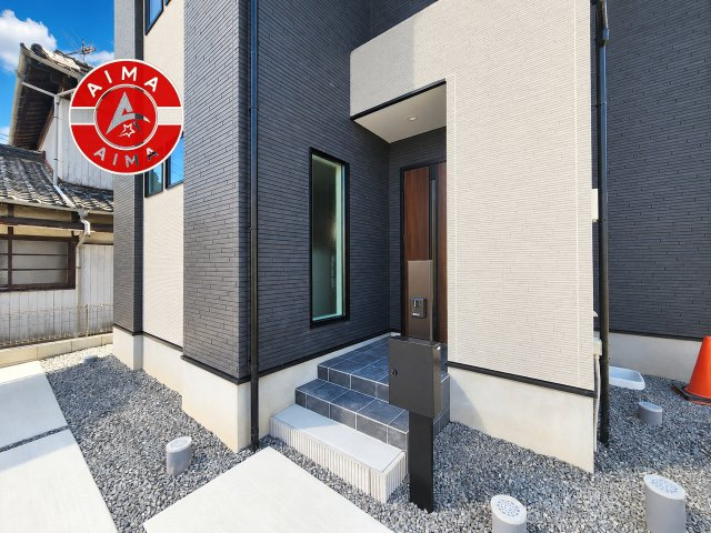 福岡市南区野多目6丁目第4-1棟（1号棟）の玄関|おでかけの時も帰った時も、「我が家」を最初に感じでもらえる素敵な空間に。