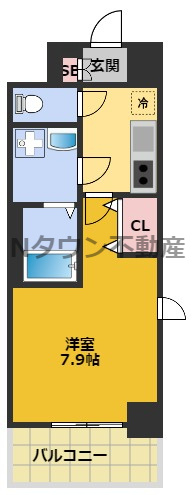 【間取り】 | メイクス新栄 | 間取りです