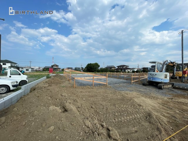 新築戸建・新築建売　太田市新田上江田町第2　綿打小学校・綿打中学校の外観|【1号棟】2026.08.02撮影
