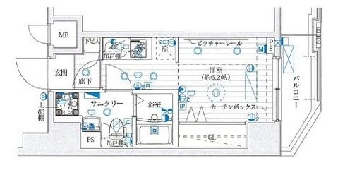 ル・リオン大塚の間取り|間取りです。
