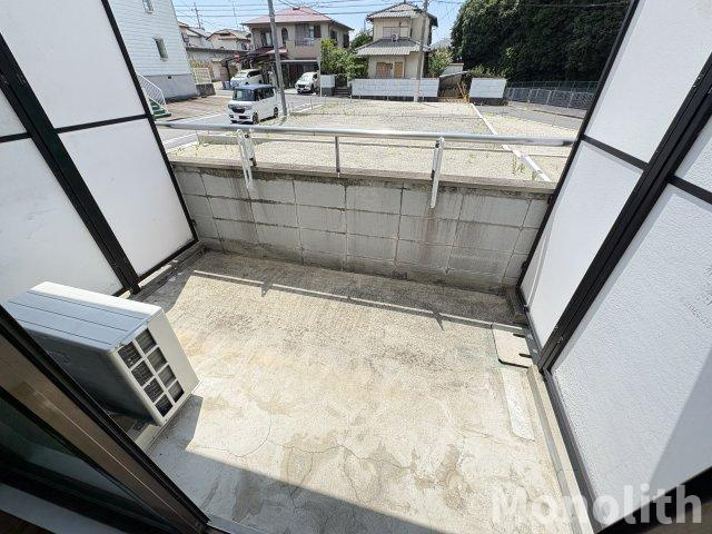 リバーサイド池のバルコニー