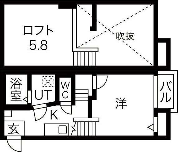 Creo中村公園七番館の間取り