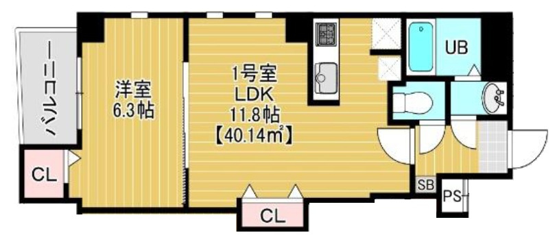 AXIS東浅草の間取り