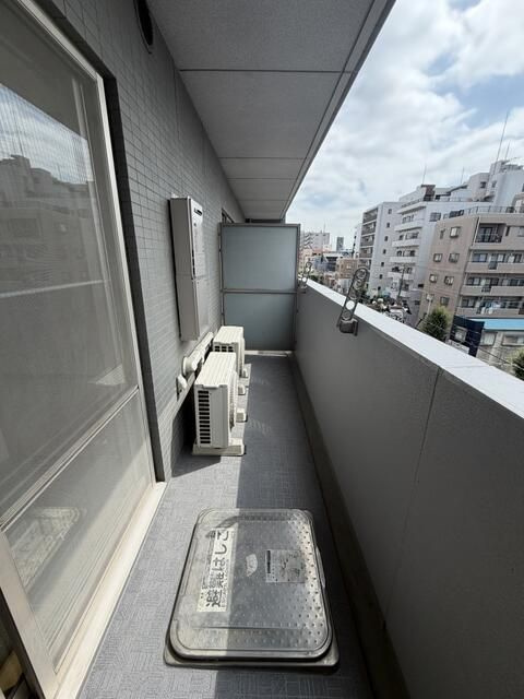 宮元町齋藤ビルⅡのバルコニー