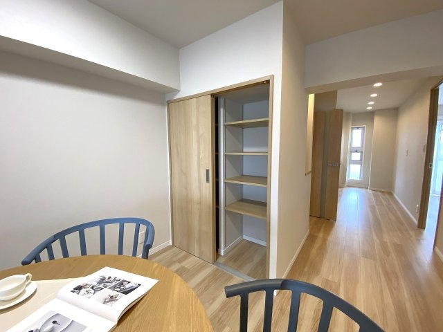 野火止団地１号棟の収納|リビング　収納
