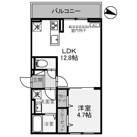 【間取り】 | D-ROOM台新田町 