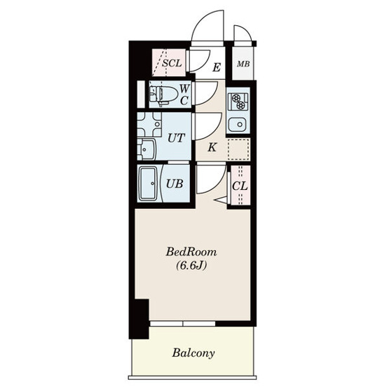 【間取り】 | S-RESIDENCE上前津South | 間取りです。