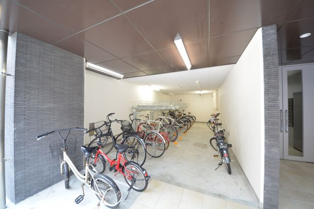 オーパスグラン谷町のその他共用部分|オーパスグラン谷町　駐輪場