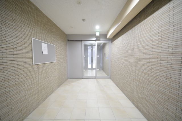 オーパスグラン谷町のロビー|オーパスグラン谷町　ロビーホール