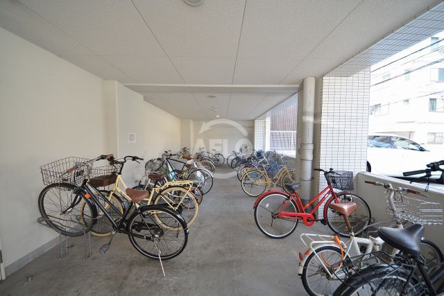キャピトル安堂寺のその他共用部分|キャピトル安堂寺　駐輪場