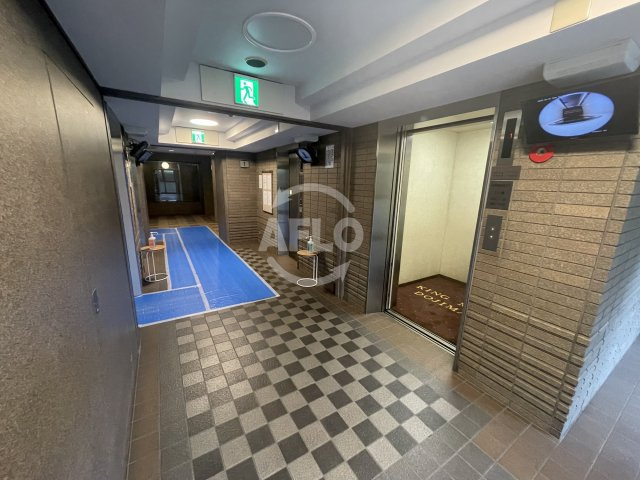 キングマンション堂島川（玉川小学校区）の設備|キングマンション堂島川　エレベーターホール