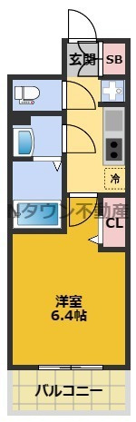 【間取り】 | メイクス鶴舞Ⅱ | 間取りです。