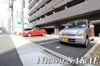 【駐車場】 | メイクス鶴舞Ⅱ | 駐車場完備です