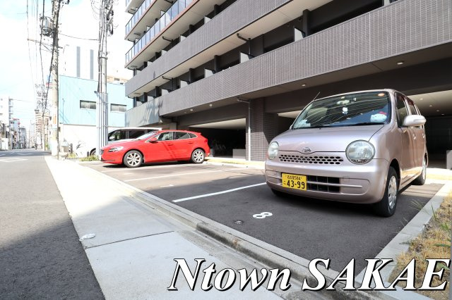 【駐車場】 | メイクス鶴舞Ⅱ | 駐車場完備です