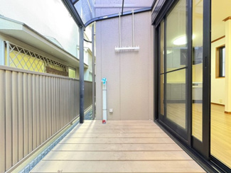 【バルコニー】 | 豊中市庄内西町5丁目貸家