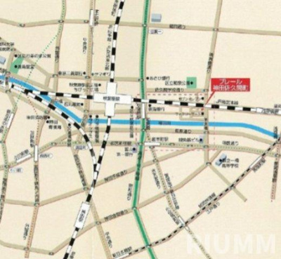 【地図】 | プレール神田佐久間町