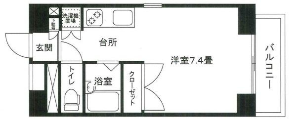 アーバンライフ冬木の間取り|間取りです。