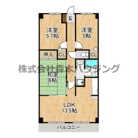 【間取り】 | 　サザンクロス