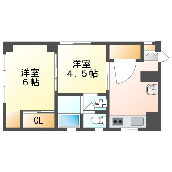 カーサフィオーレ大供の間取り