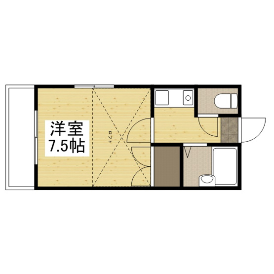 【間取り】 | パレス奥田