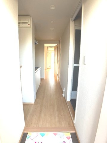 アルバ鹿田の玄関