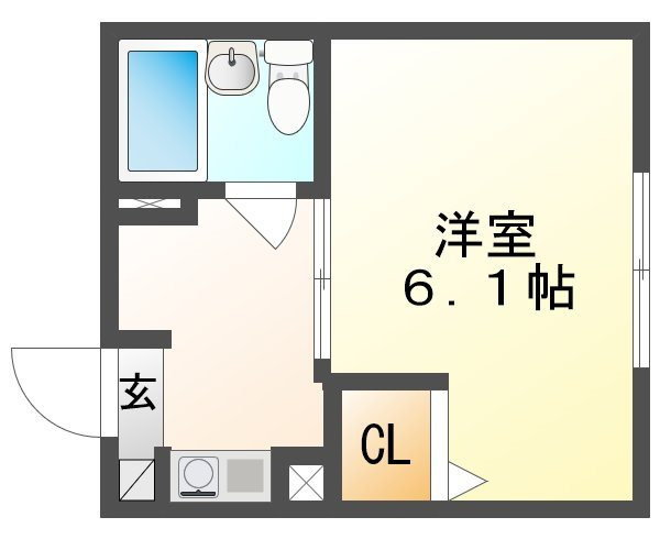 パークハイムふくいの間取り