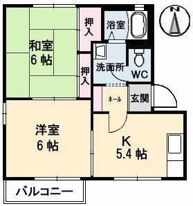 マーガレットハイツの間取り