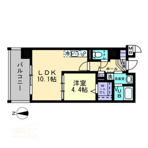 ハアラン国体町の間取り