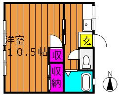 【間取り】 | ベルハイツ西市