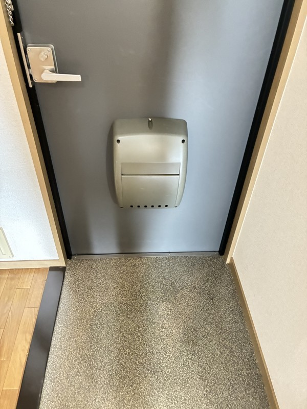 ビーライン川入　Ａの玄関|シンプルで使いやすい玄関です