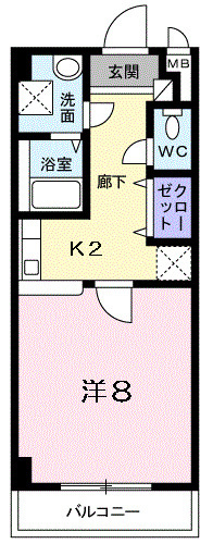 【間取り】 | ニューメゾン森安