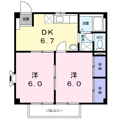 【間取り】 | フラワーロード