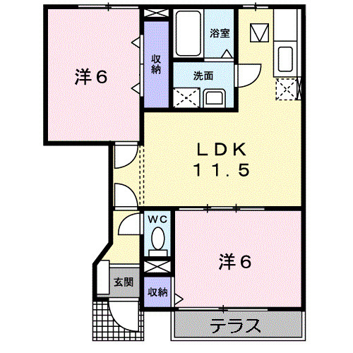 【間取り】 | プラスペラティＣ