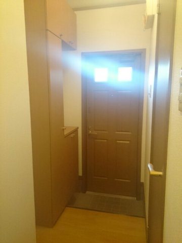 ウィスティリアＡの玄関|落ち着いた玄関です