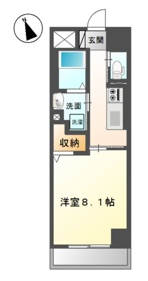 【間取り】 | レジデンスアイリス医大南