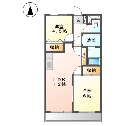 ルトゥールの間取り