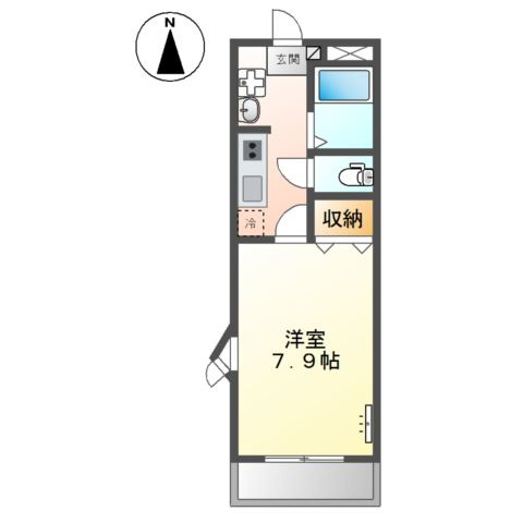 カスティージョ　Ⅱの間取り