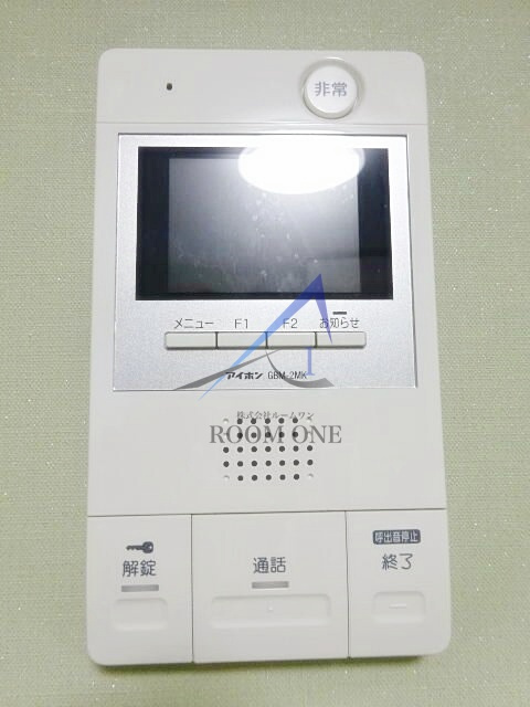 シンフォニー錦糸町のセキュリティ|モニター付きインターホンです。