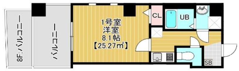 AXIS東浅草の間取り