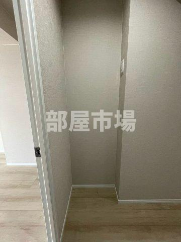 AXIS東浅草のキッチン|冷蔵庫置場