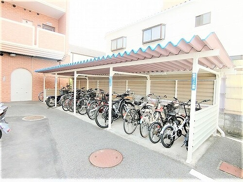 ライオンズマンション岡山医大南のその他|駐輪場（フリー区画）　※2020年9月撮影