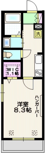 メゾンラフィーネの間取り