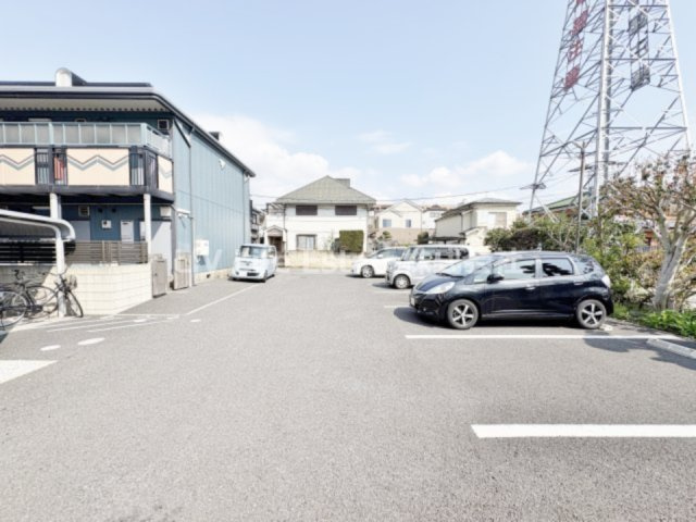 カーサ・ファミリオの駐車場