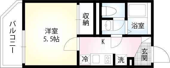メゾン フォーレストの間取り|間取りです。